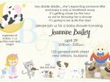 Baby Shower Rhyme Invite Nursery Rhymes Invitations Baby Shower Ideas