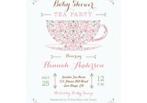 Baby Shower Tea Party Invitation Wording Invitation for Baby Shower Popular Baby Shower Tea Party