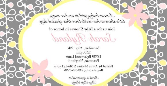 Baby Shower Titles for Invitations Baby Shower Invitation Wording Ideas Charming Baby Shower