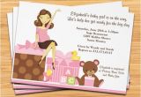 Baby Shower Titles for Invitations Cute Pregnant Mom Baby Shower Invitation