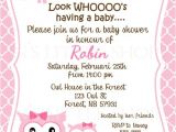 Baby Shower Verbiage Invites Owl Sayings for Baby