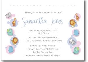 Baby Shower Verbiage Invites Samples Of Baby Shower Invitation Wording
