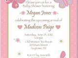 Baby Shower Verbiage Invites Wording for Baby Shower Invitation