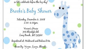 Baby Shower Wording for Invitations Invitation Baby Boy Quotes Quotesgram