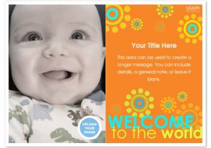 Baby Welcome Party Invitation Templates Welcome to the World Baby Announcement Invitations