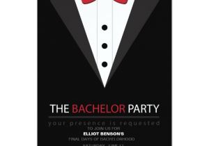 Bachelor Party Invitation Template the Bachelor Party Invitation Zazzle Com