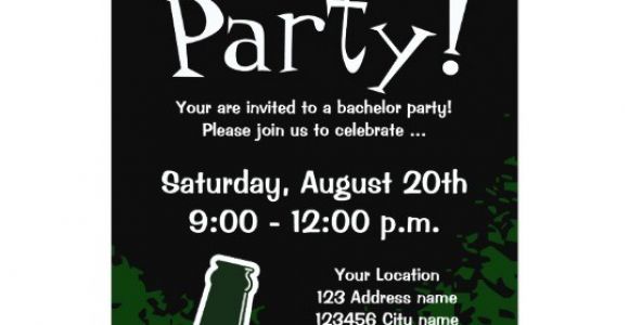 Bachelor Party Invite Sayings Bachelor Party Invitations Custom Invites