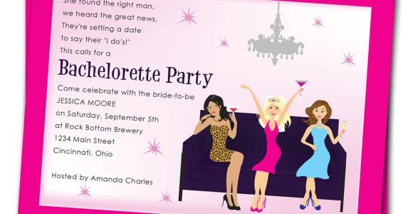 Bachelorette Party Invitations Templates Printable Bachelorette Party Invitations Girls by