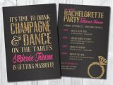 Bachelorette Party Invites Online Bachelorette Invitation Bachelorette Party by Sweetbeeshoppe