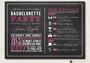 Bachlorette Party Invitations Bachelorette Invitation Bachelorette Party Invitation