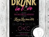 Bachlorette Party Invitations Beyonce themed Bachelorette Invitation Drunk In Love