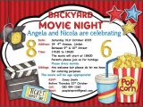 Backyard Movie Party Invitation 90 Best Images About Invitations On Pinterest Rehearsal