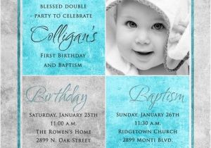 Baptism and Birthday Party Invitations Square Photo Baptism Invitations Christenings 1st Birthday