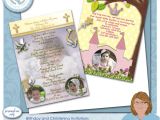 Baptism and Birthday Party together Invitation Kb Custom Creations Christening and Birthday Party