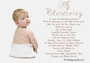Baptism Invitation Text Baptism Invitation Wording Samples Wordings and Messages