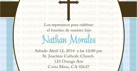 Baptism Invitation Wording In Spanish Baptism Invitation Baptism Invitations In Spanish New