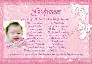 Baptism Invitation Wordings Philippines Invitation for Christening In the Philippines Image