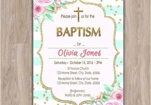 Baptism Invitations Canada Invitations for Baptism Line Invitation Sample