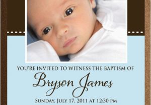 Baptism Invitations for A Boy Baptism and Christening Invitations