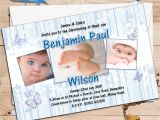 Baptism Invitations for Boy and Girl Baptism Invitation Baptism Invitations for Boys New