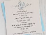 Baptism Invitations for Boy and Girl Personalised Christening Invitation Pack by Eggbert