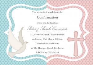 Baptism Invitations for Twins Boy and Girl Baptism Invitation Twin Baptism Invitations Baptism