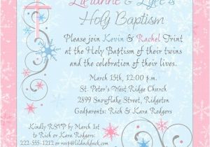 Baptism Invitations for Twins Boy and Girl Twin Baptism Invitations – Gangcraft