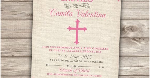 Baptism Invitations In Spanish Free Chandeliers & Pendant Lights