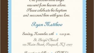 Baptism Invite Wording Baby Christening Quotes and Sayings Quotesgram