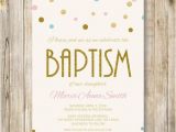 Baptism Invites Etsy Baptism Invitation Pink Blue Gold Glitter by Lavenderarte