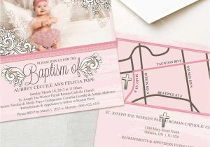 Baptism Invites Etsy Baptism Vitations All About Baptism Invitation Cards