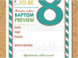 Baptism Preview Invitations Great to Be Eight Baptism Preview Invitation for Primary