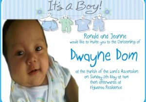 Baptismal Invitation for Baby Girl Philippines Invitation for Christening In the Philippines Image