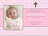 Baptismal Invitation Layout for Baby Girl Baptismal Invitation Template for Girls