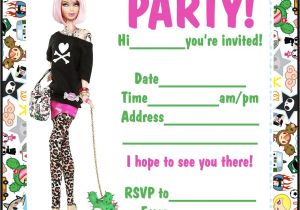 Barbie Birthday Invitation Card Free Printable Barbie Coloring Pages Barbie Party Invitations Very