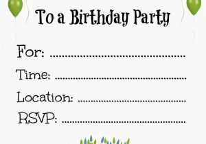 Basic Birthday Party Invitations 10 Simple Birthday Party Invitations Design