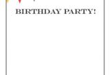 Basic Birthday Party Invitations Invitation Definition Template Resume Builder