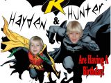 Batman and Robin Birthday Invitations Boy Birthday Welcome to Grand Creations by Meme