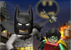 Batman and Robin Birthday Invitations Lego Batman and Robin Birthday Invitation Digital File
