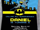 Batman Birthday Invites Free Printables Supper Heroes Batman Birthday Party Printable Invitation