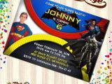 Batman Vs Superman Party Invitations Batman Vs Superman Invitations Batman Vs Superman Birthday
