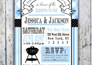 Bbq Baby Shower Invites Items Similar to Baby Shower Invitation Baby Q Baby Bbq