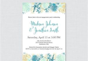 Beach themed Engagement Party Invitations 10 Engagement Party Invitations Printable Psd Ai