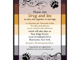 Bear Wedding Invitations Bear Pride Custom Gay Wedding Invitations 6 5 Quot X 8 75