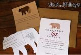 Bear Wedding Invitations Bespoke Unique Wedding Invitation Package with A Bear