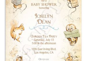 Beatrix Potter Baby Shower Invitations Beatrix Potter Baby Shower Invitation
