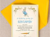 Beatrix Potter Birthday Invitations Beatrix Potter Peter Rabbit Party Invitation