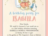 Beatrix Potter Birthday Invitations Flopsy Bunnies Beatrix Potter Birthday Party Invitation