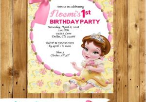 Beauty and the Beast Baby Shower Invitations Beauty & Beast Birthday Invitations Printable Party