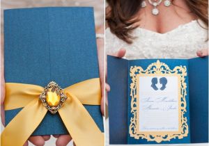 Beauty and the Beast Inspired Wedding Invitations 25 Whimsical Wedding Ideas for Disney Obsessed Couples